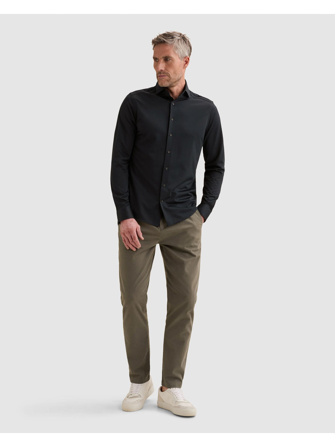 Long sleeve shirt CF Oxford Jersey, Sky Captain 5073 Bild 12