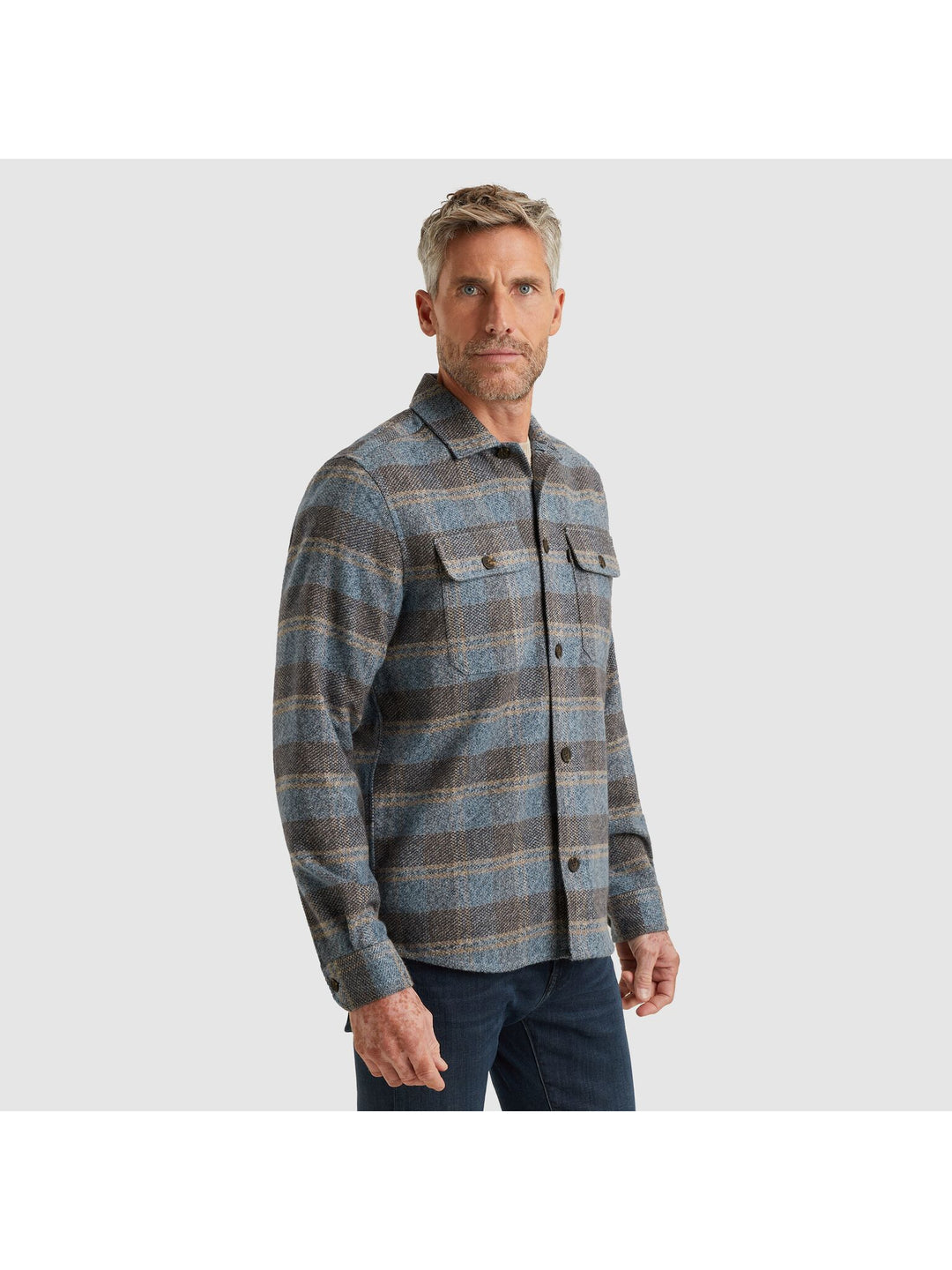 LONG SLEEVE SHIRT Check Brushed MoLONG SLEEVE SHIRT Check Brushed Mo, Bering Sea 5279 Bild 4