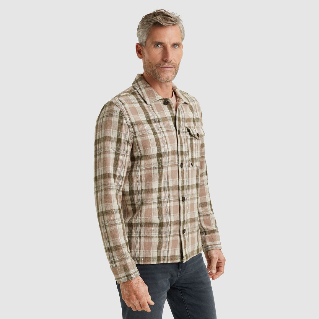 LONG SLEEVE SHIRT Herringbone chec, Silver Lining 7074 Bild 12