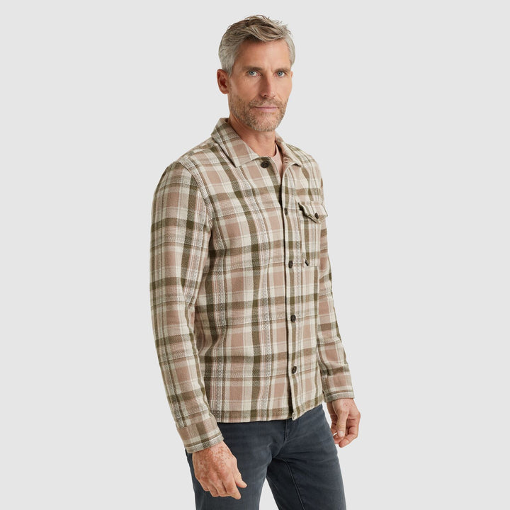 LONG SLEEVE SHIRT Herringbone chec, Silver Lining 7074 Bild 12