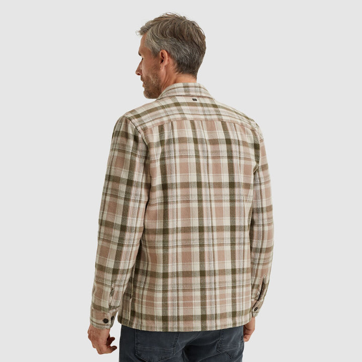 LONG SLEEVE SHIRT Herringbone chec, Silver Lining 7074 Bild 13