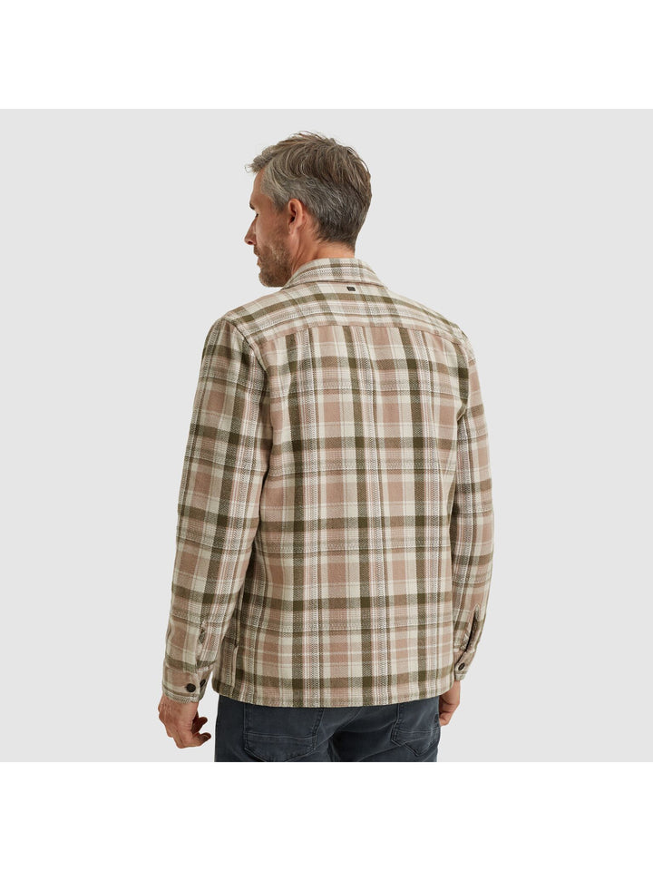 LONG SLEEVE SHIRT Herringbone chec, Silver Lining 7074 Bild 5