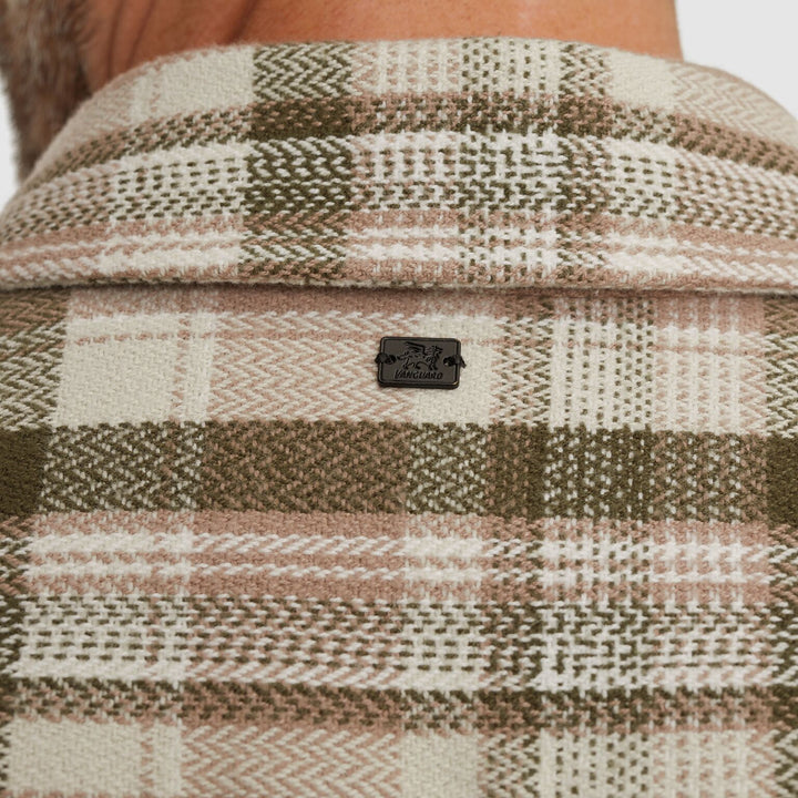 LONG SLEEVE SHIRT Herringbone chec, Silver Lining 7074 Bild 8
