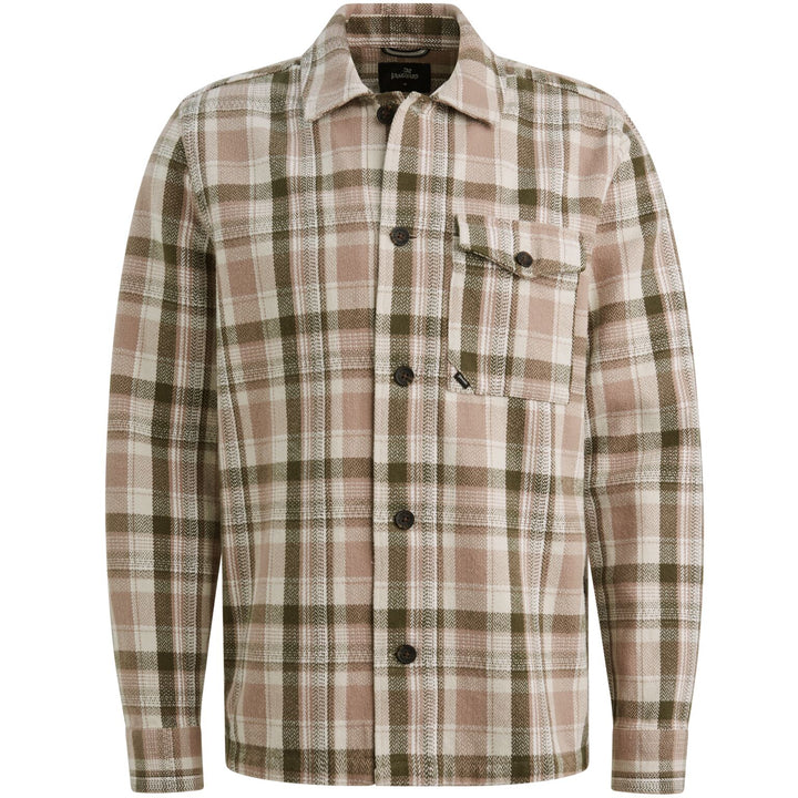 LONG SLEEVE SHIRT Herringbone chec, Silver Lining 7074 Bild 9