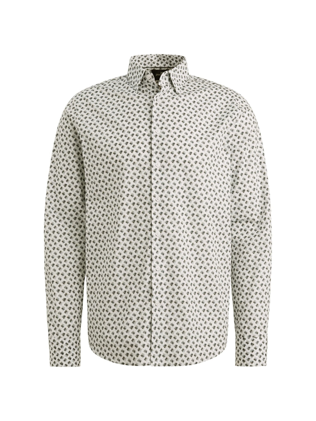 LONG SLEEVE SHIRT Print on Poplin, Cloud Dancer 7004 Bild 1
