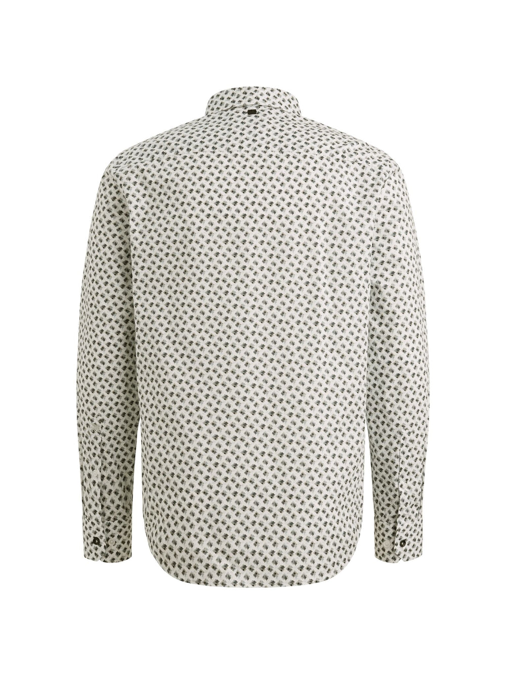 LONG SLEEVE SHIRT Print on Poplin, Cloud Dancer 7004 Bild 2