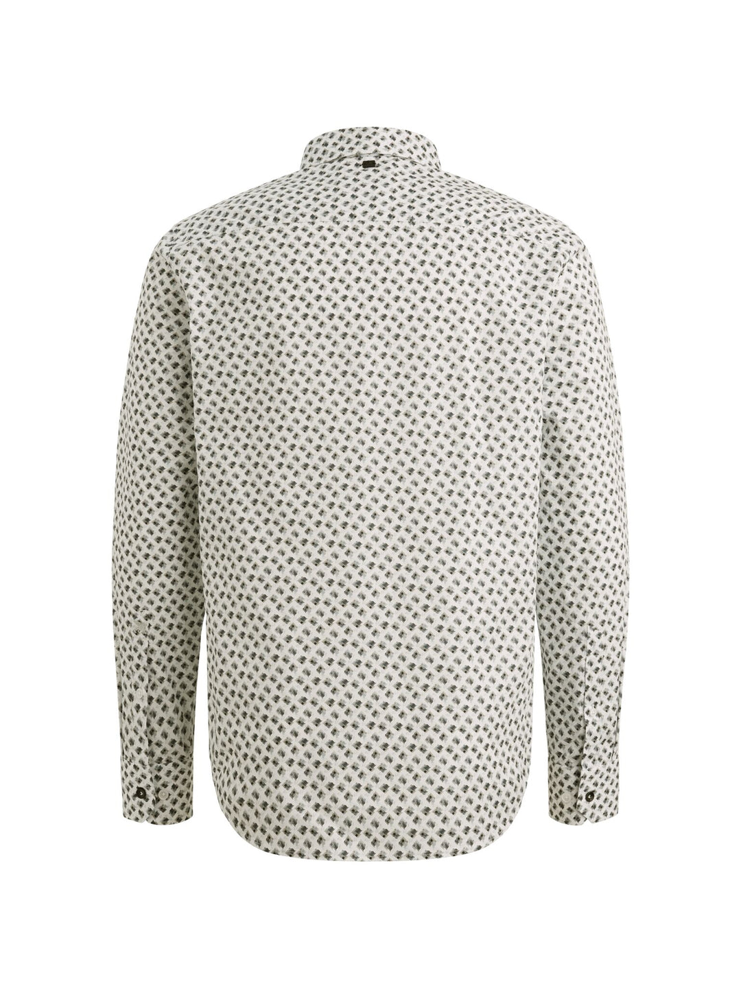 LONG SLEEVE SHIRT Print on Poplin, Cloud Dancer 7004 Bild 2