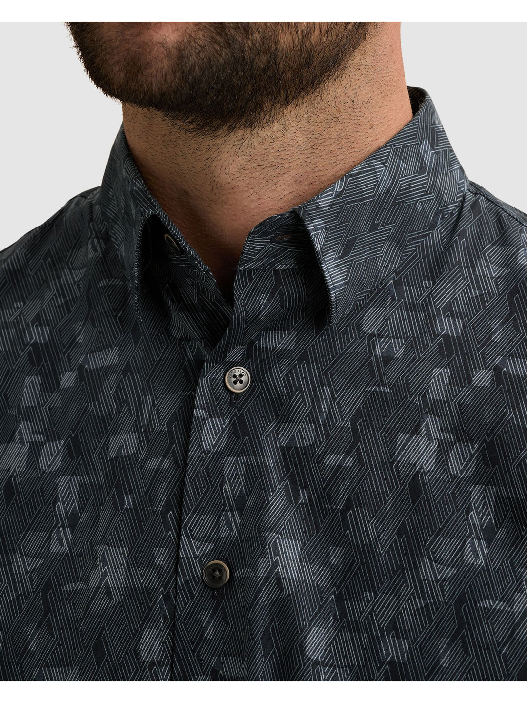 Long sleeve shirt Print on poplin, China Blue 5356 Bild 13