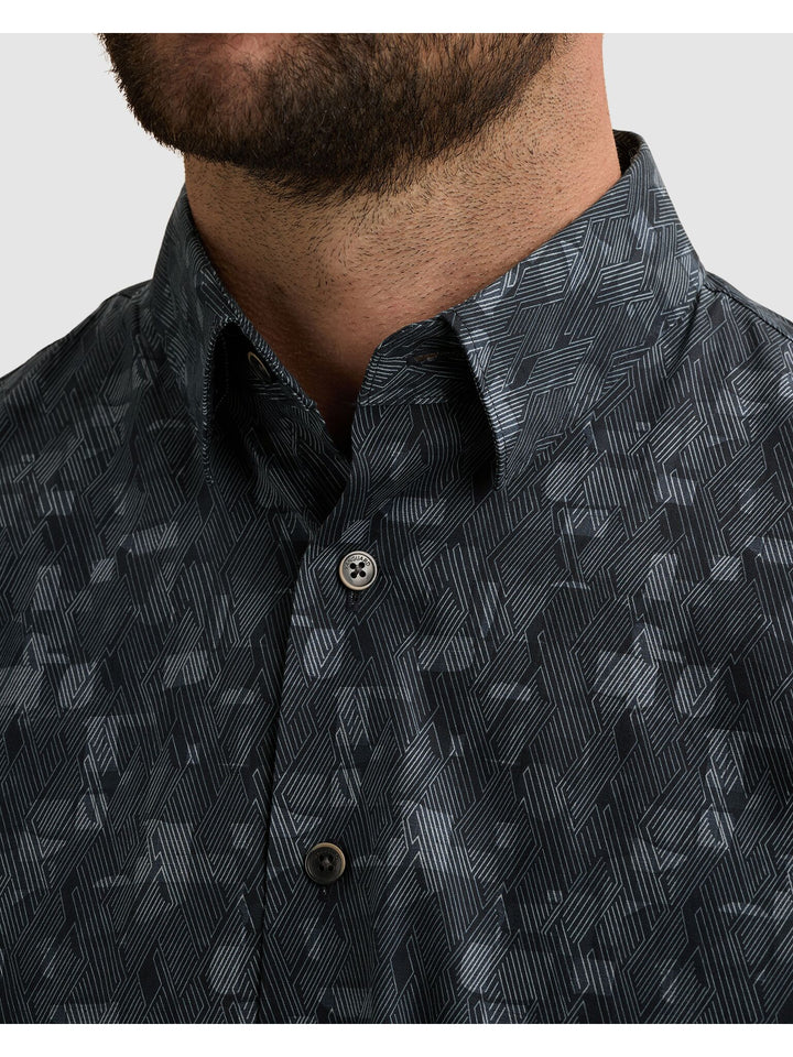 Long sleeve shirt Print on poplin, China Blue 5356 Bild 13
