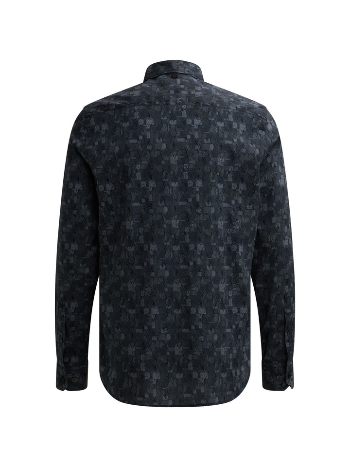 Long sleeve shirt Print on poplin, China Blue 5356 Bild 2
