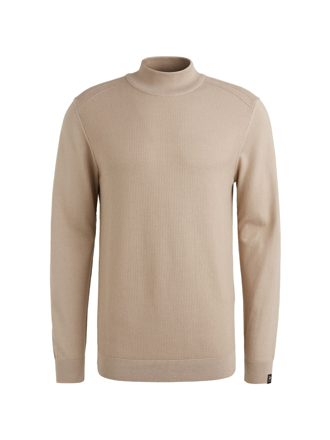 Mock neck cotton modalMock neck cotton modal, White Pepper 7144 Bild 1