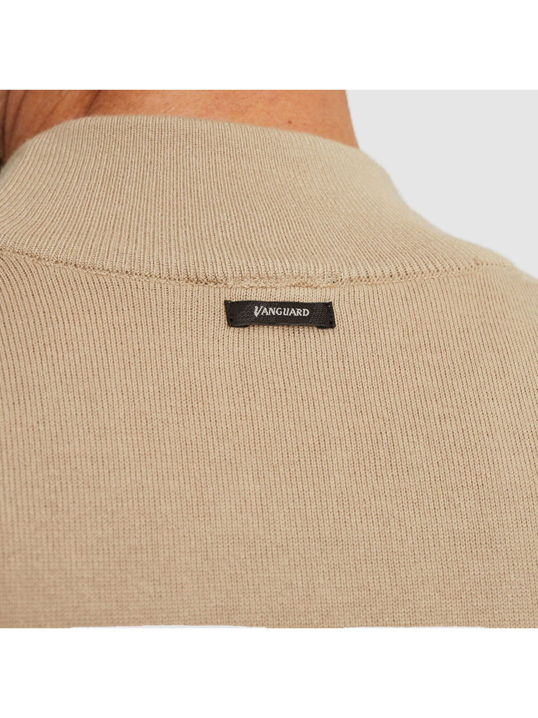 Mock neck cotton modalMock neck cotton modal, White Pepper 7144 Bild 7