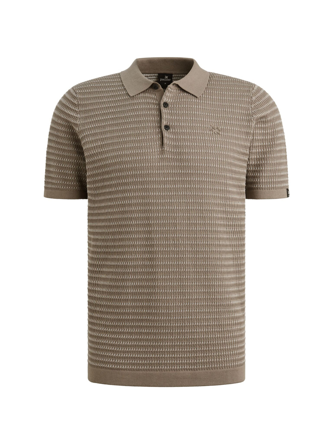 Short sleeve polo cotton modal, Brindle 8025 Bild 1