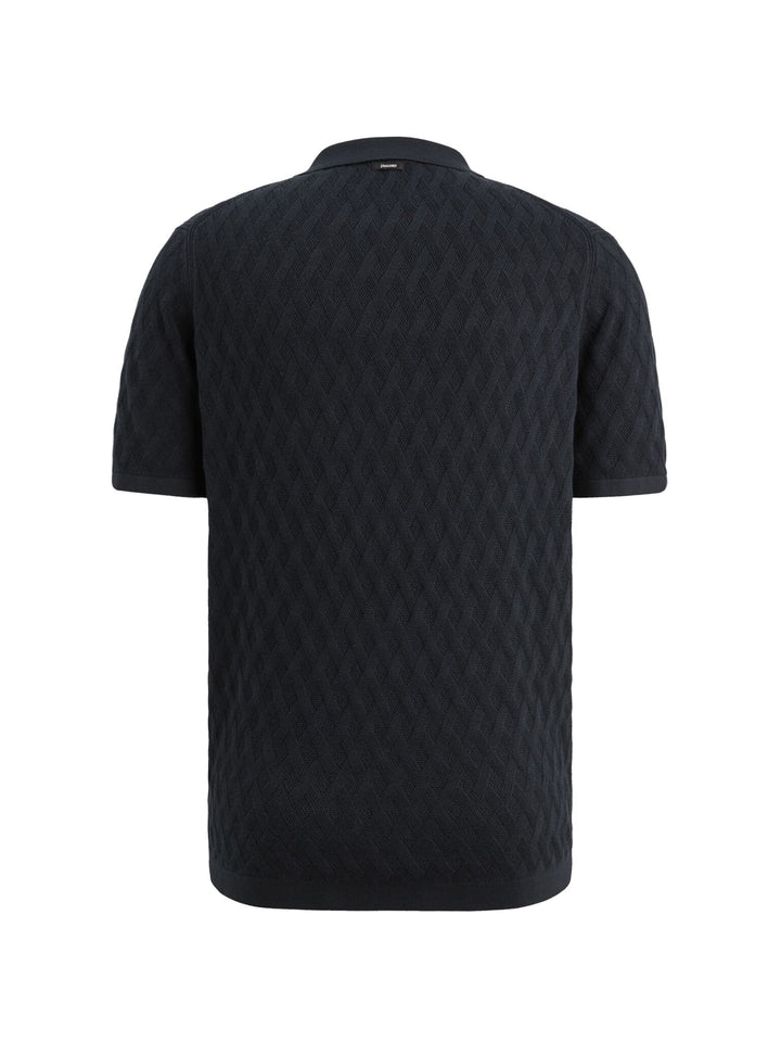 Short sleeve polo cotton modal, Sky Captain 5073 Bild 2