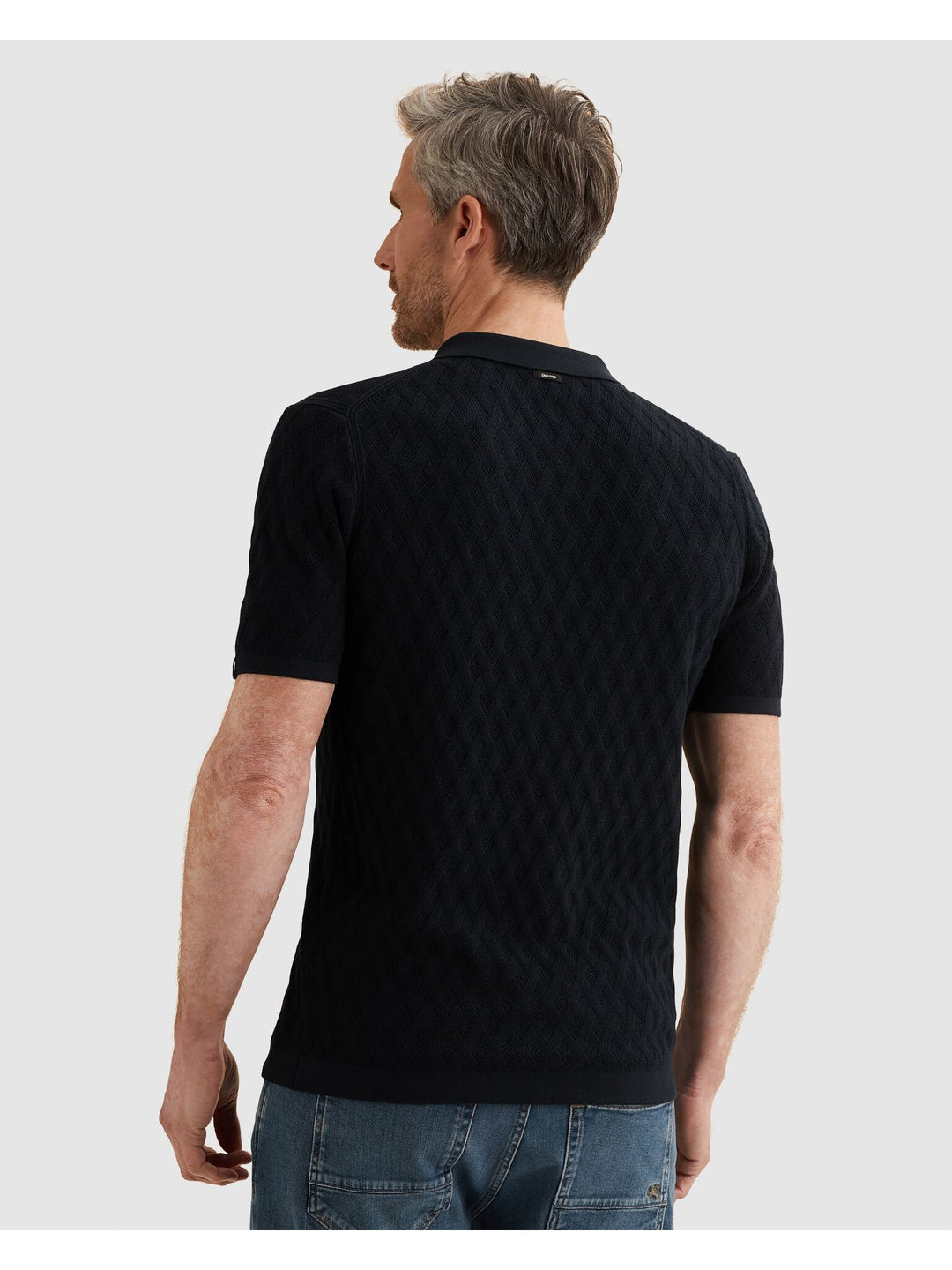 Short sleeve polo cotton modal, Sky Captain 5073 Bild 4