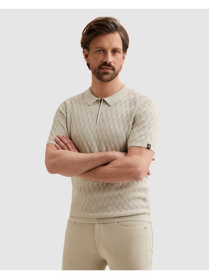 Short sleeve polo cotton modal, Moonstruck 9017 Bild 3