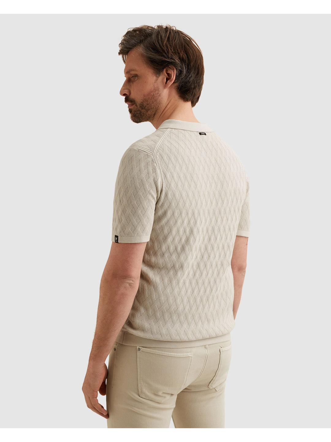 Short sleeve polo cotton modal, Moonstruck 9017 Bild 5