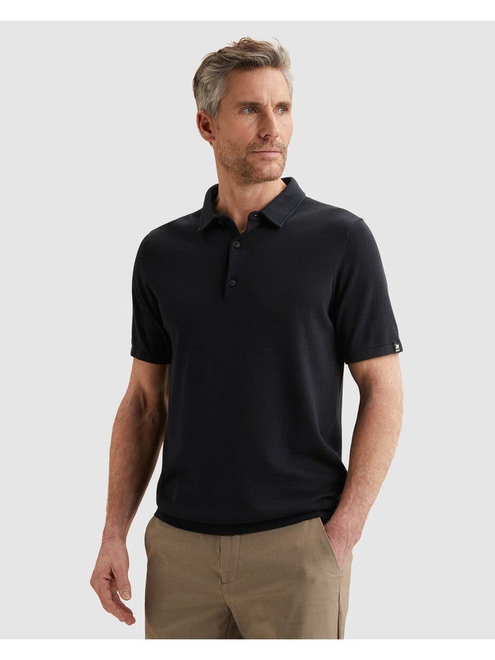 Short sleeve polo cotton modal mou, Sky Captain 5073 Bild 4