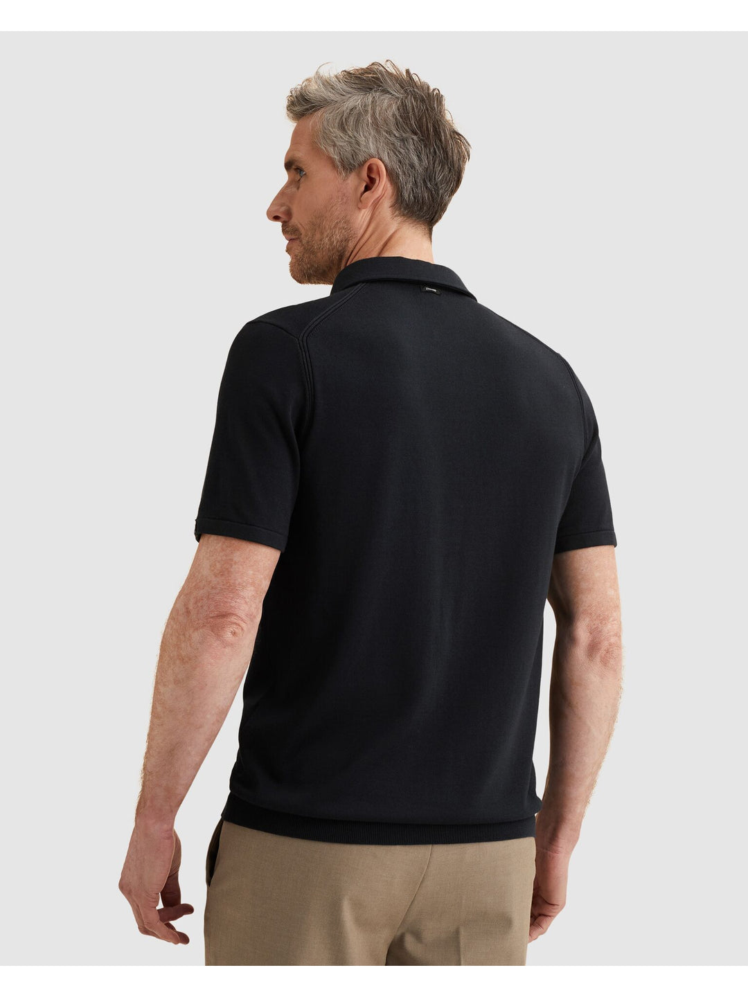 Short sleeve polo cotton modal mou, Sky Captain 5073 Bild 5