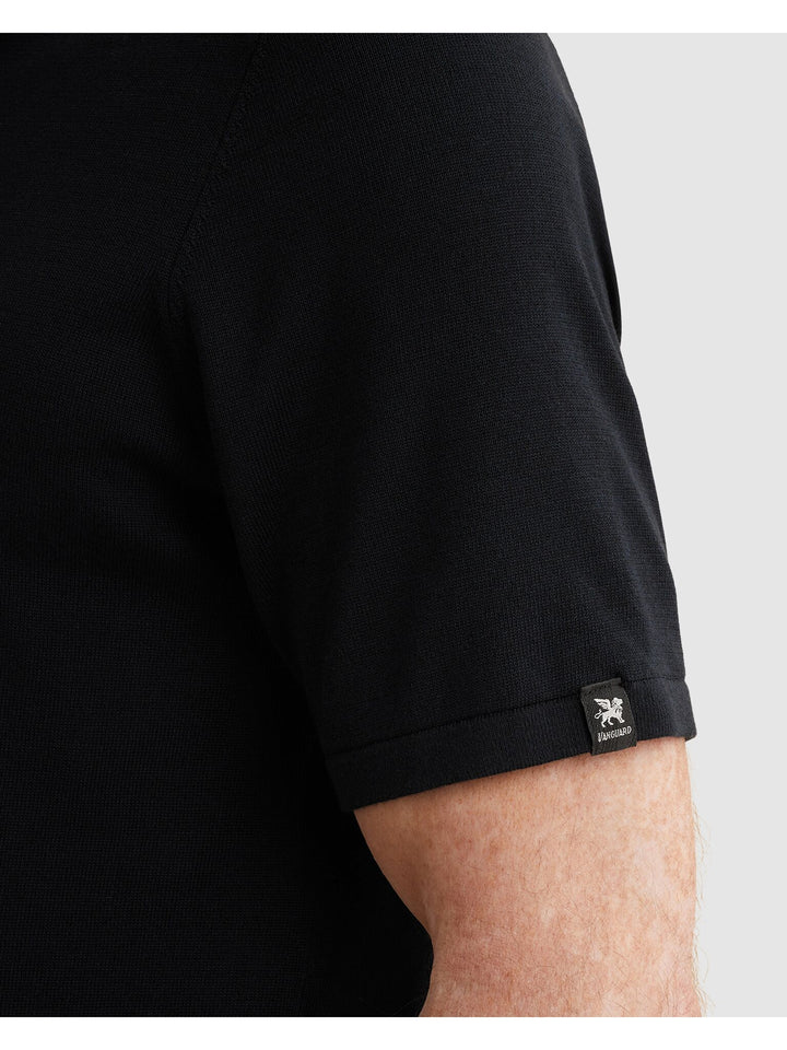 Short sleeve polo cotton modal mou, Sky Captain 5073 Bild 7