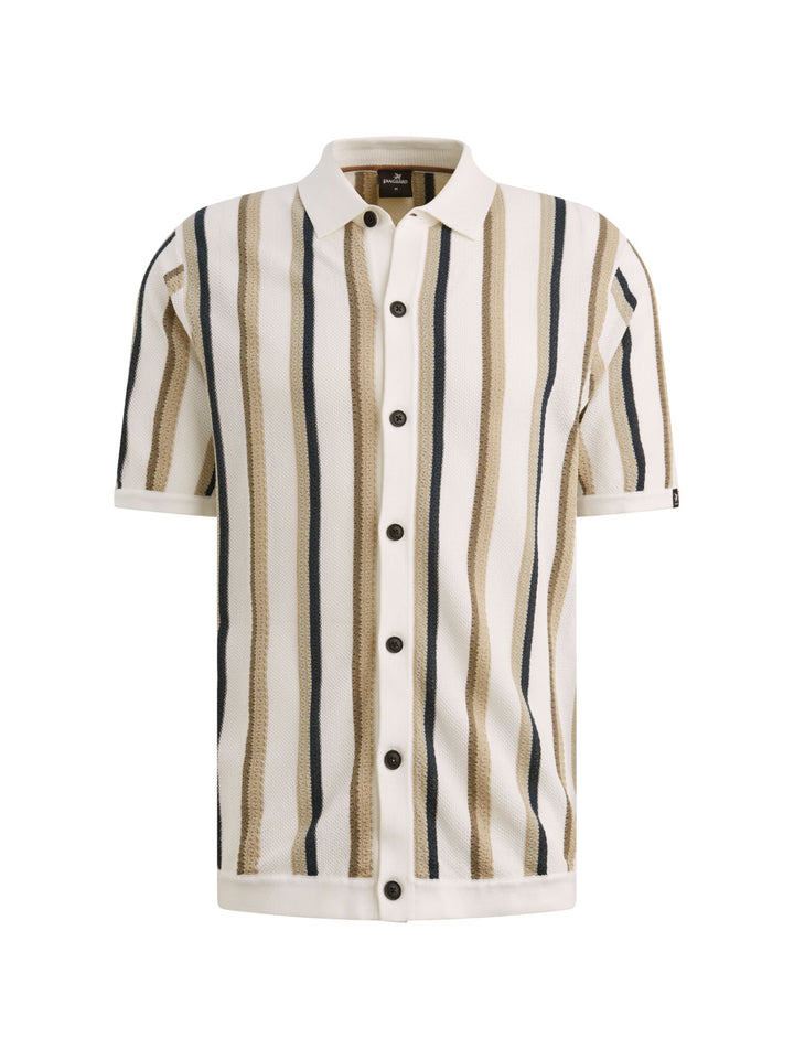Short sleeve polo cotton modal, Cloud Dancer 7004 Bild 1