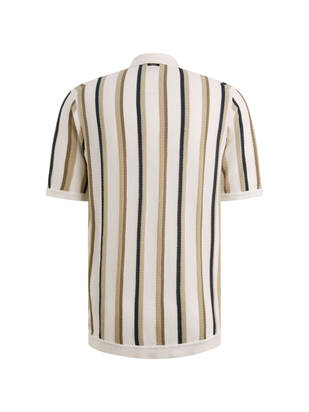 Short sleeve polo cotton modal, Cloud Dancer 7004 Bild 2