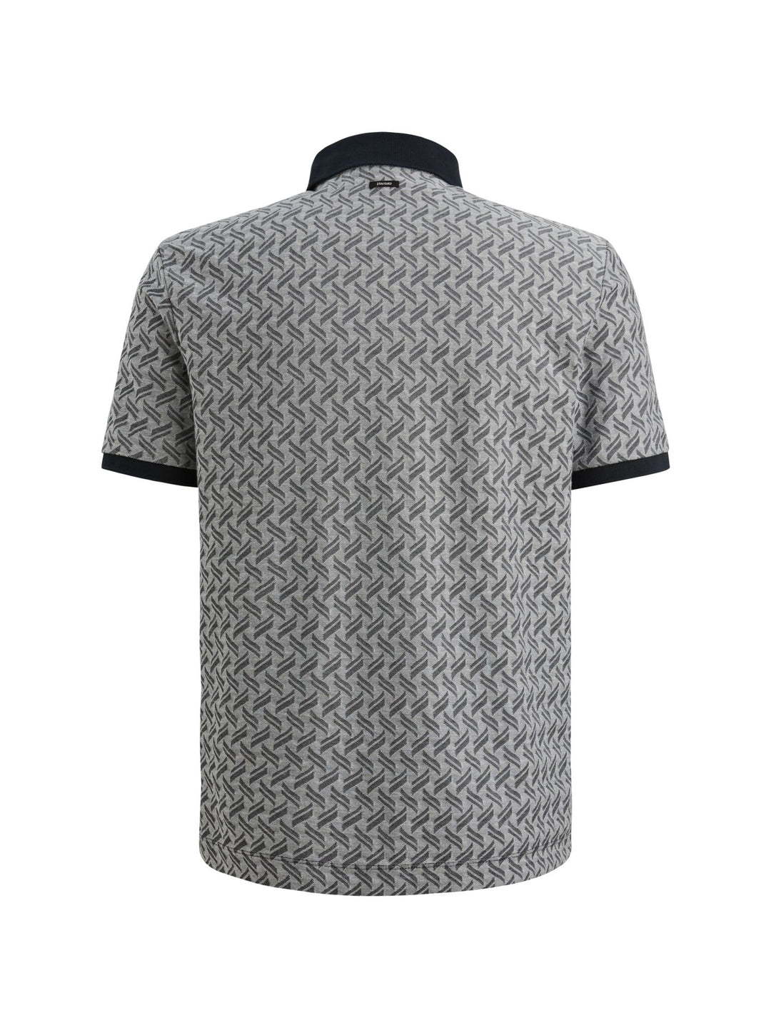 Short sleeve polo jacquard blend, Sky Captain 5073 Bild 2