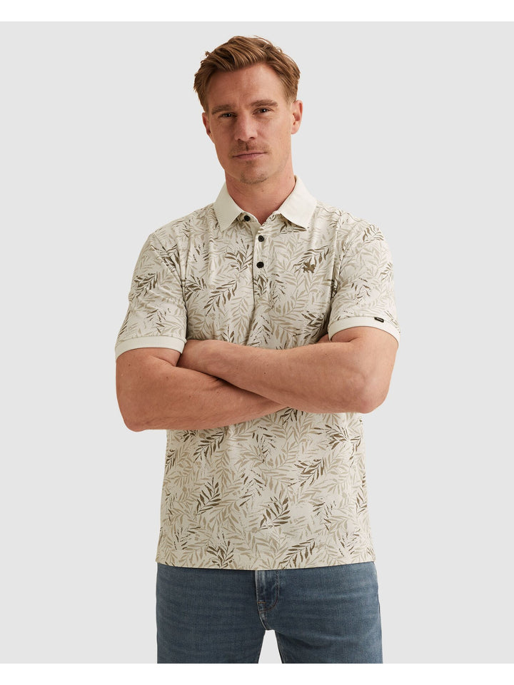 Short sleeve polo stretch pique bl, Cloud Dancer 7004 Bild 3