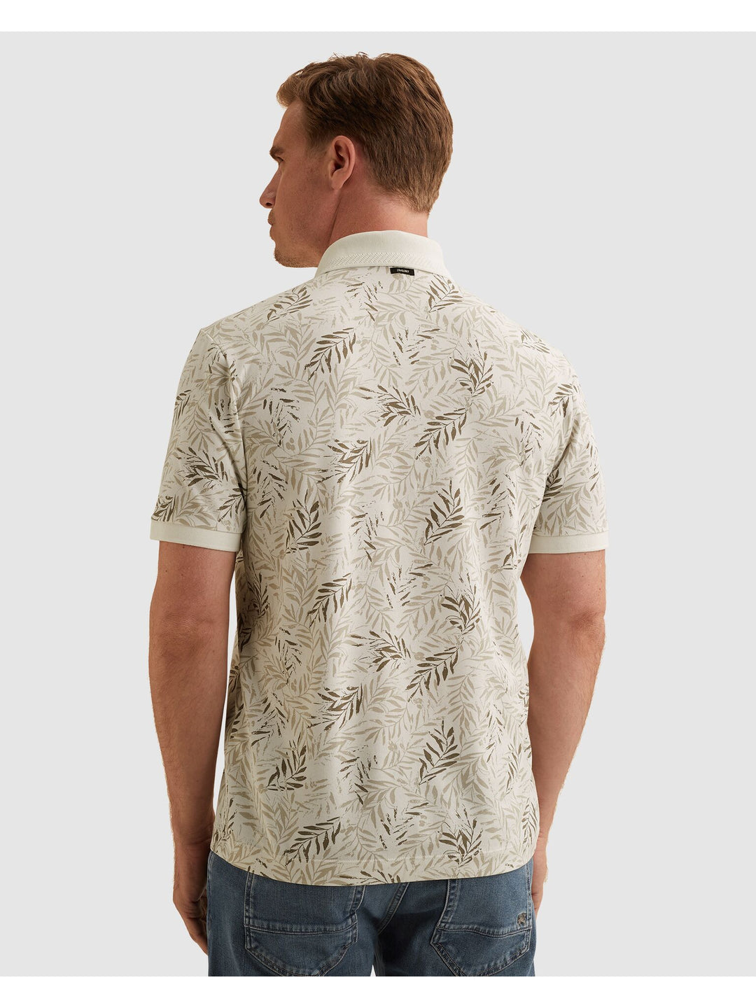 Short sleeve polo stretch pique bl, Cloud Dancer 7004 Bild 5