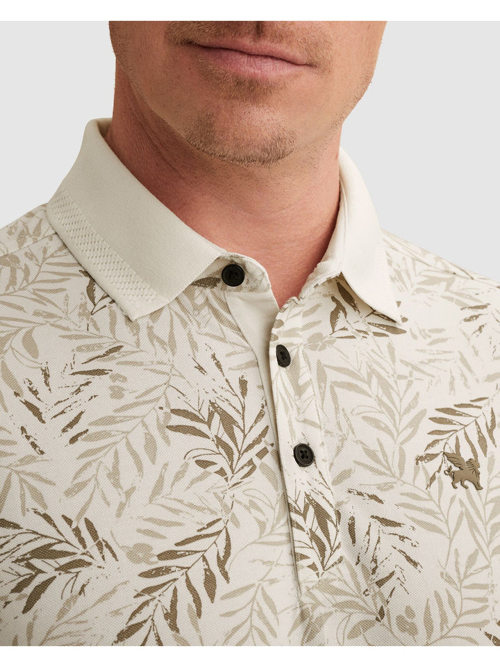 Short sleeve polo stretch pique bl, Cloud Dancer 7004 Bild 6