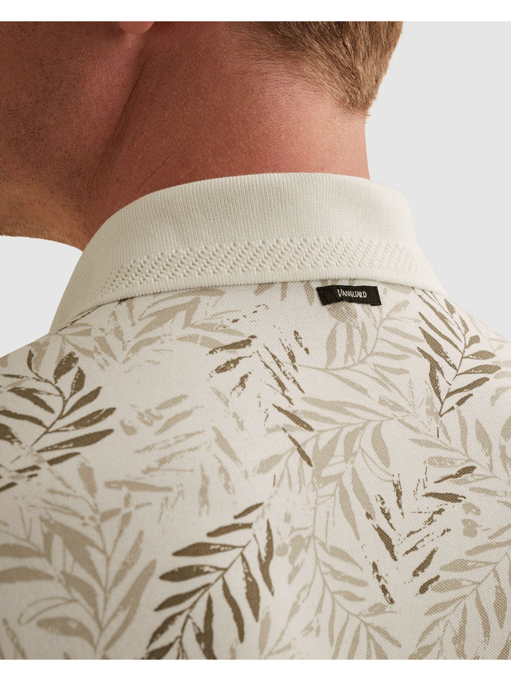 Short sleeve polo stretch pique bl, Cloud Dancer 7004 Bild 8