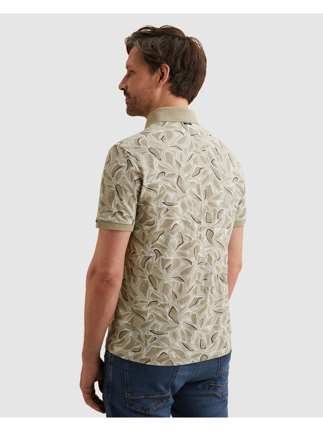 Short sleeve polo stretch pique bl, Pure Cashmere 8265 Bild 4