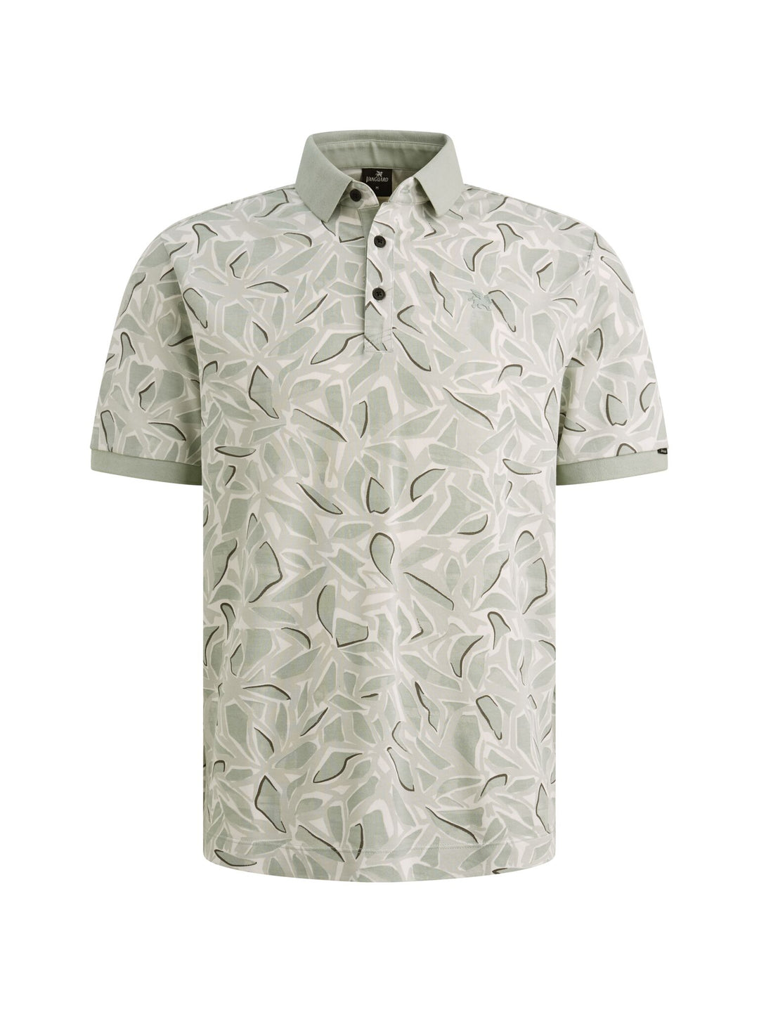 Short sleeve polo stretch pique bl, Aqua Gray 9089 Bild 1
