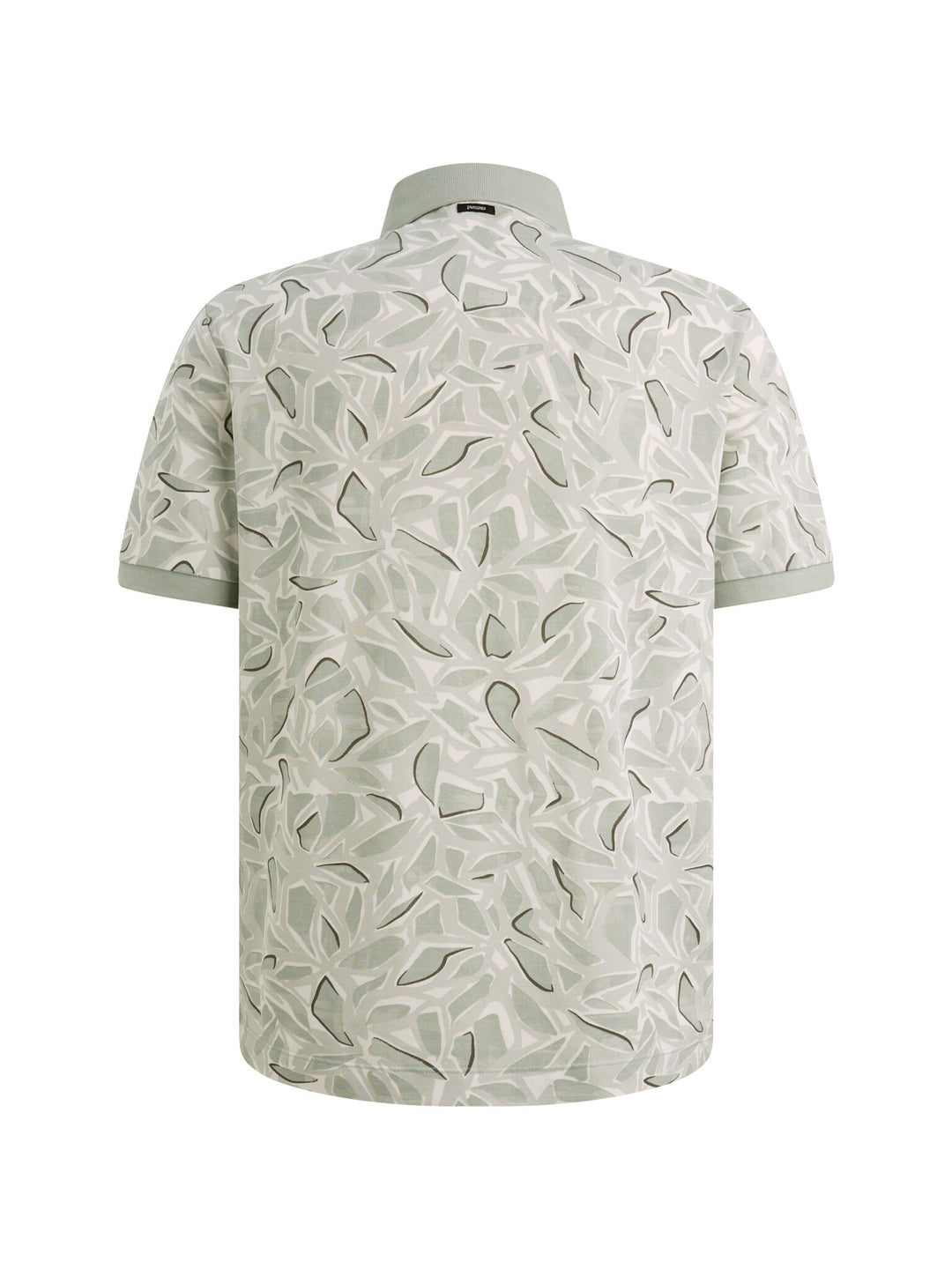 Short sleeve polo stretch pique bl, Aqua Gray 9089 Bild 2