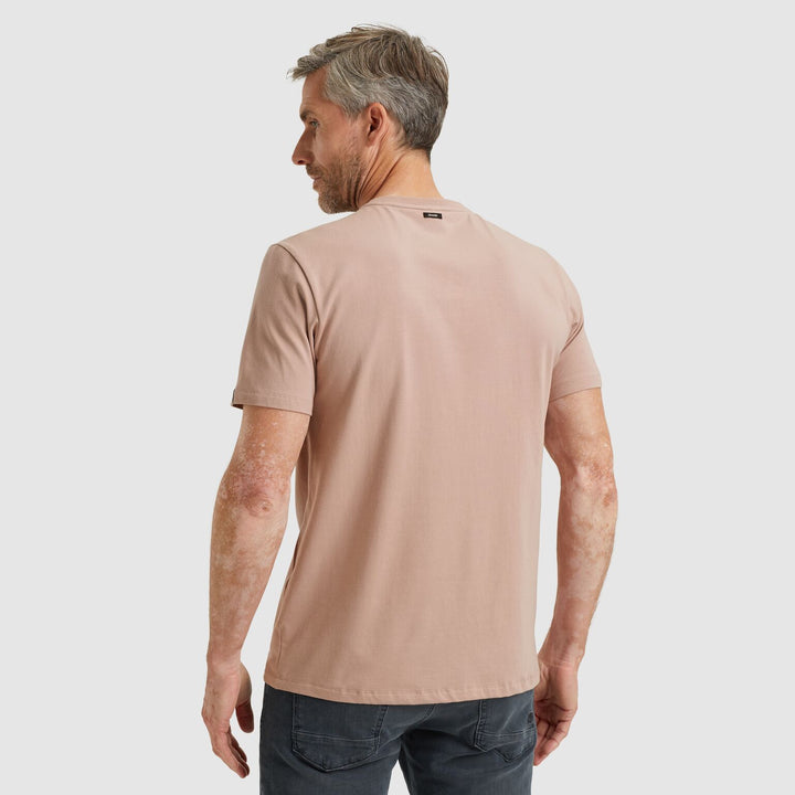 Short sleeve r-neck cotton elastan, Adobe Rose 4078 Bild 11