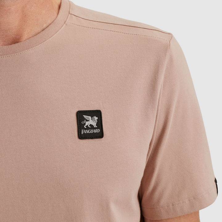 Short sleeve r-neck cotton elastan, Adobe Rose 4078 Bild 12