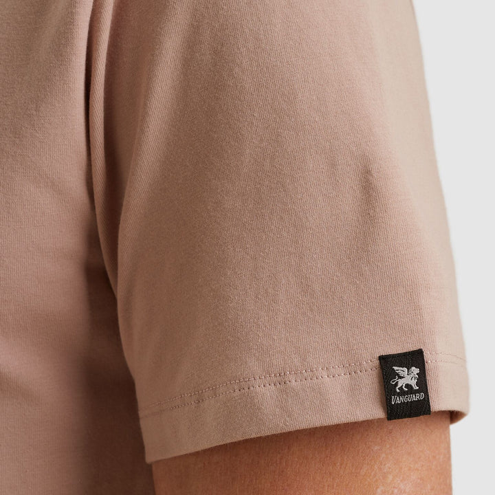 Short sleeve r-neck cotton elastan, Adobe Rose 4078 Bild 13