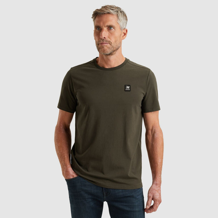 Short sleeve r-neck cotton elastan, Chimera 9161 Bild 10