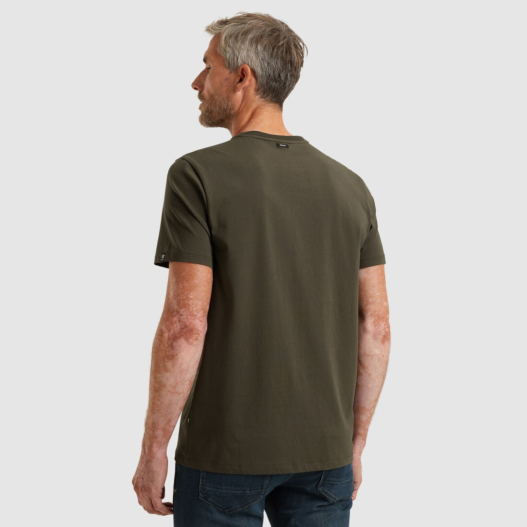 Short sleeve r-neck cotton elastan, Chimera 9161 Bild 11