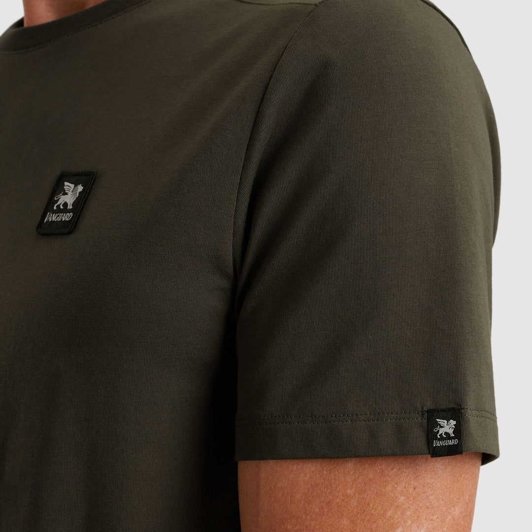 Short sleeve r-neck cotton elastan, Chimera 9161 Bild 13