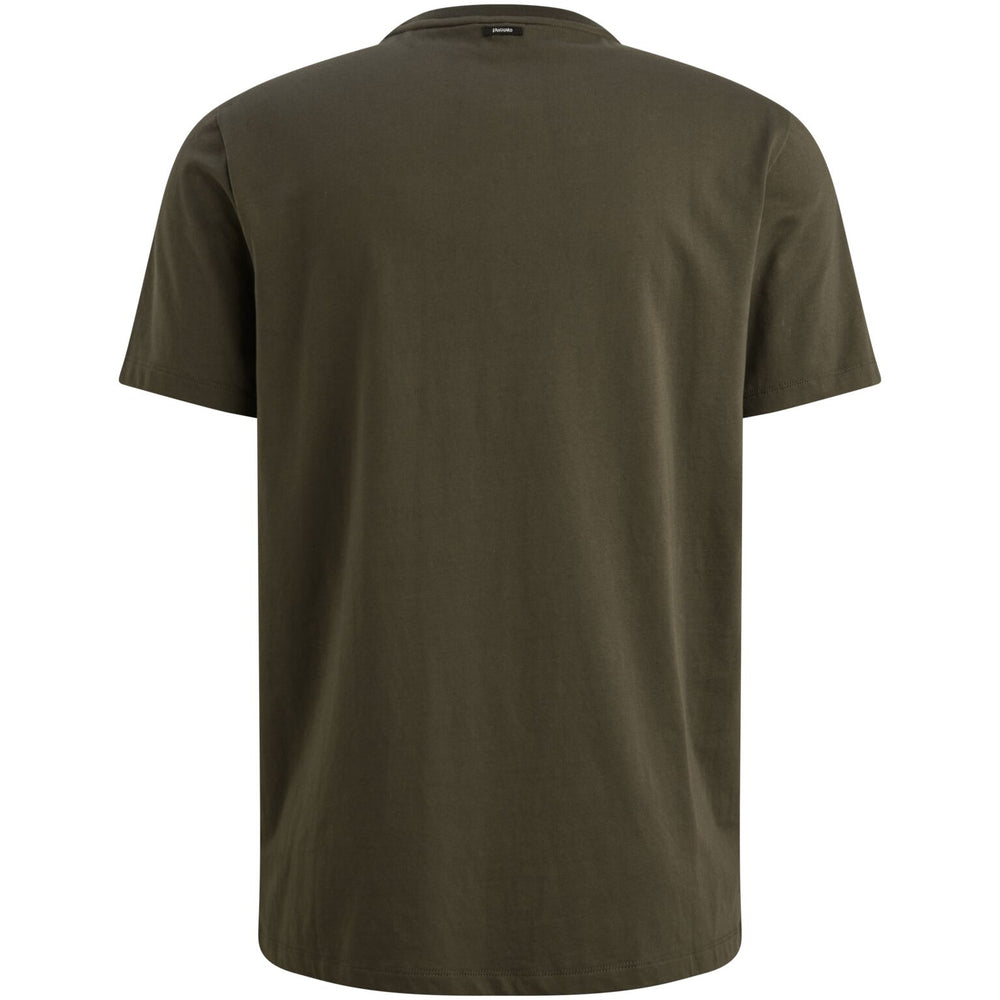 Short sleeve r-neck cotton elastan, Chimera 9161 Bild 2