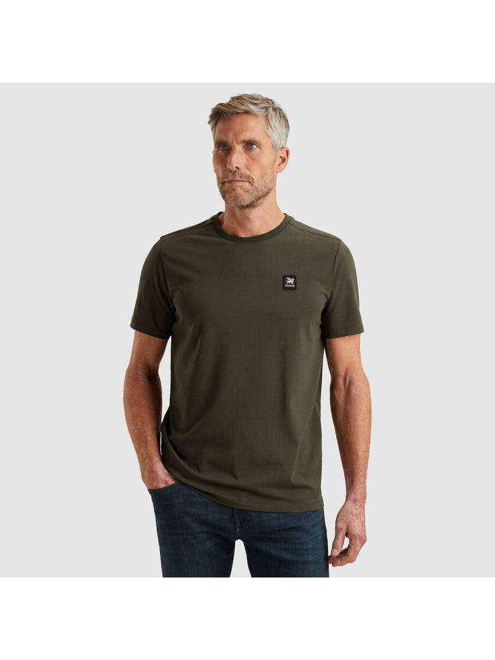 Short sleeve r-neck cotton elastan, Chimera 9161 Bild 3