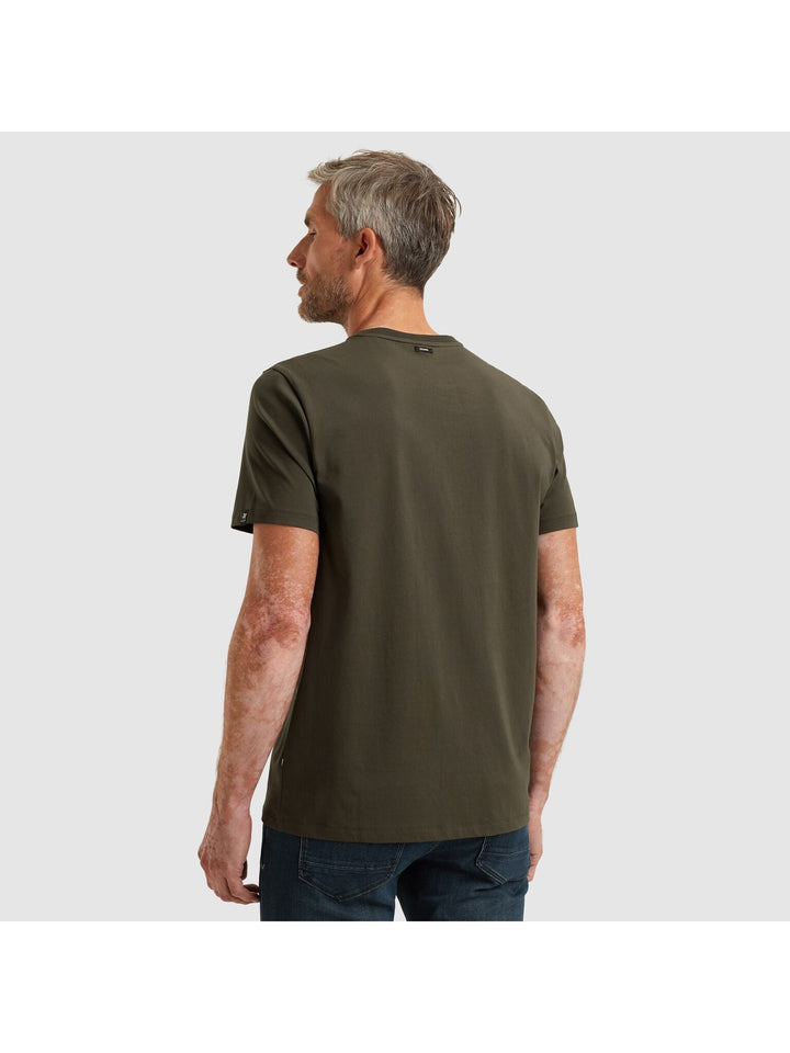 Short sleeve r-neck cotton elastan, Chimera 9161 Bild 4