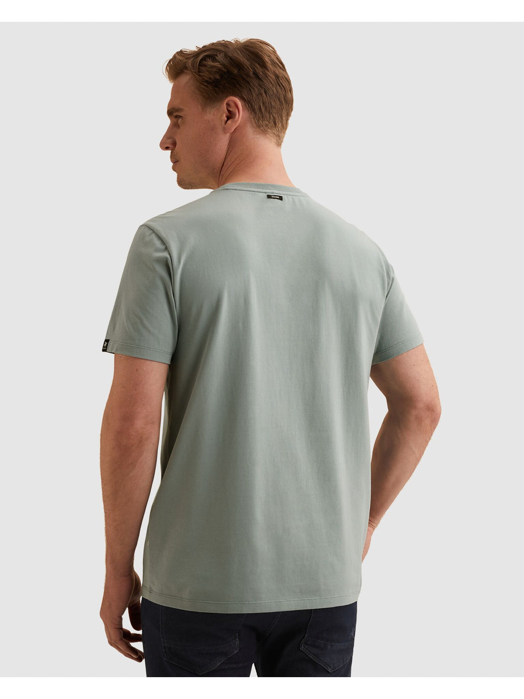 Short sleeve r-neck cotton elastan, Arona 5144 Bild 4