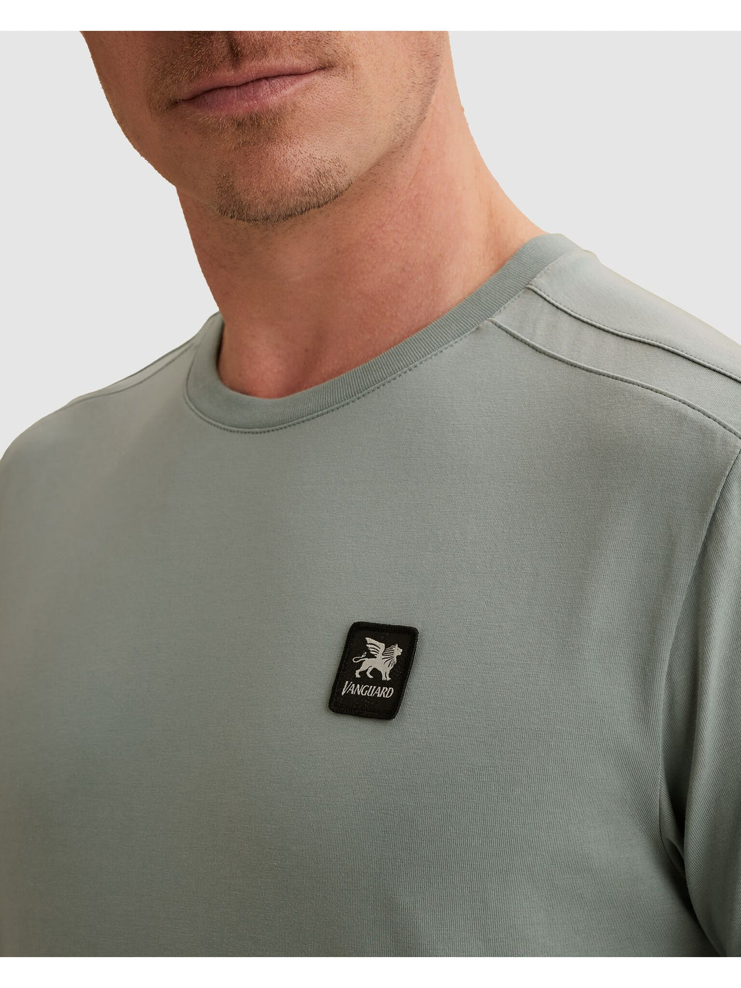Short sleeve r-neck cotton elastan, Arona 5144 Bild 5