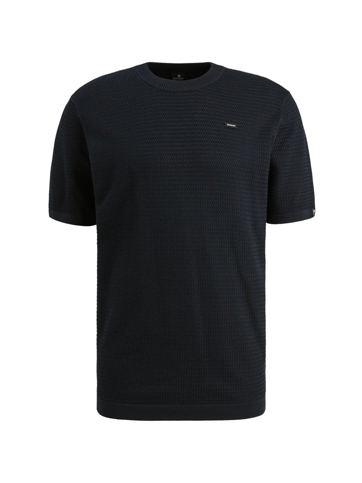 Short sleeve r-neck cotton modal, Sky Captain 5073 Bild 1
