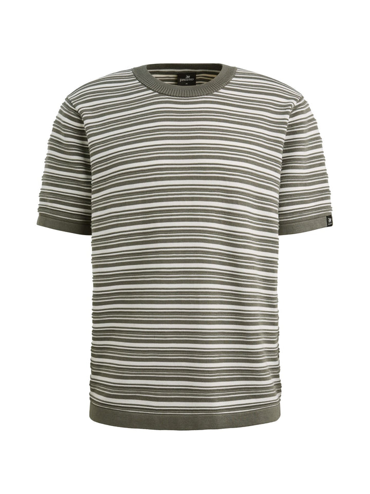 Short sleeve r-neck cotton modal s, Mulled Basil 6495 Bild 1
