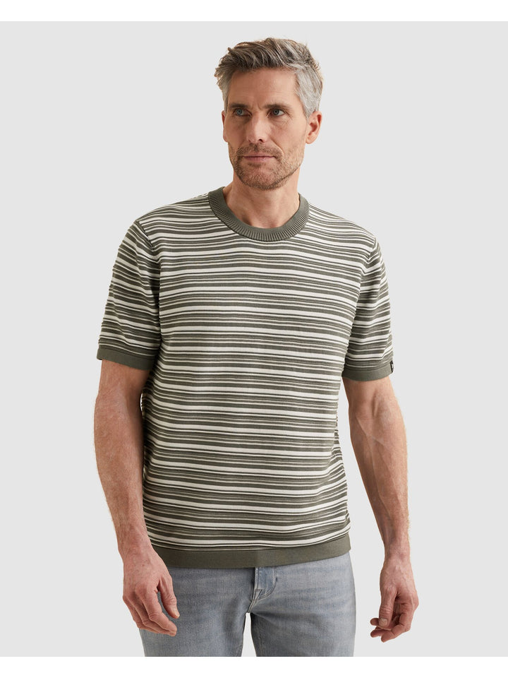 Short sleeve r-neck cotton modal s, Mulled Basil 6495 Bild 3