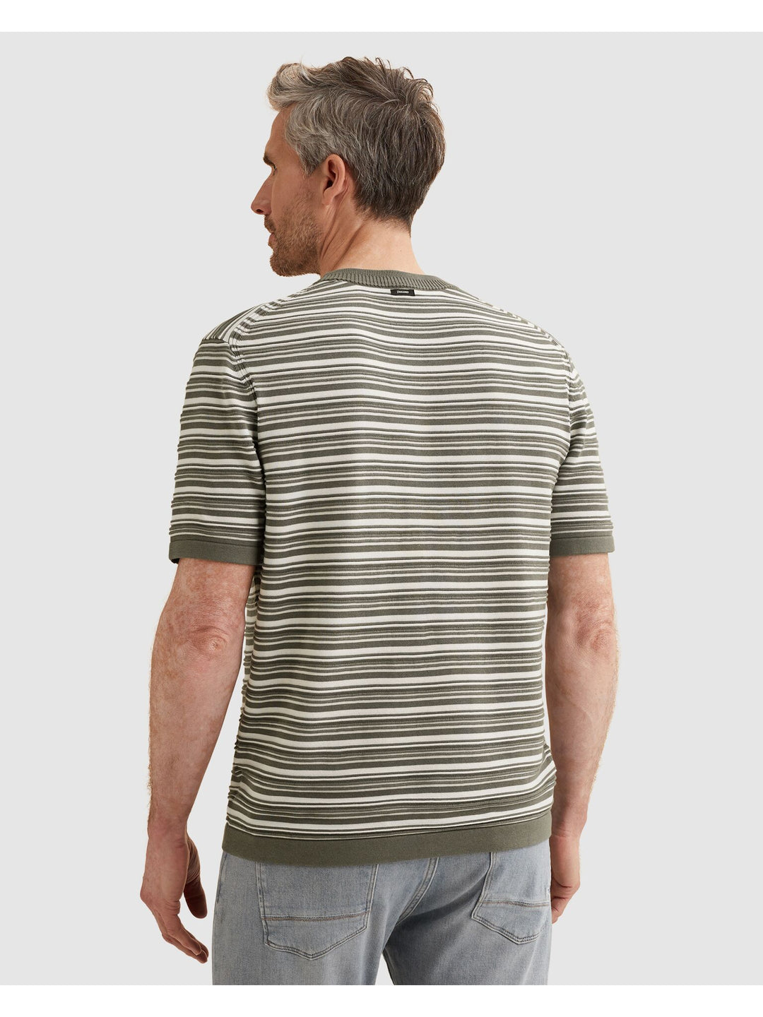 Short sleeve r-neck cotton modal s, Mulled Basil 6495 Bild 5