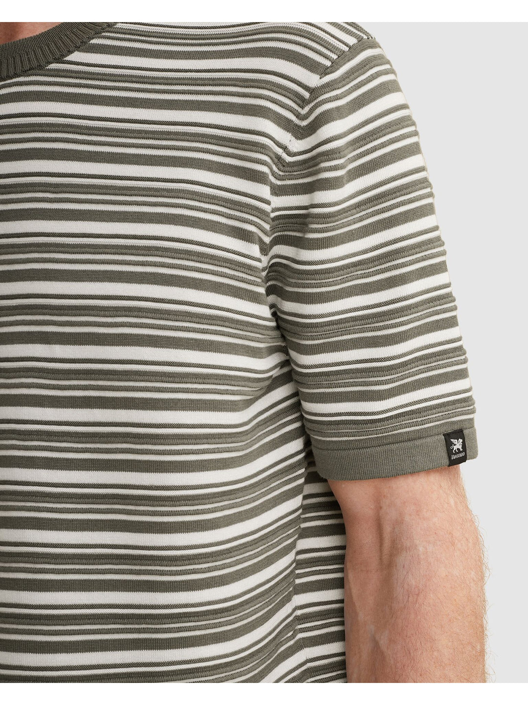 Short sleeve r-neck cotton modal s, Mulled Basil 6495 Bild 7